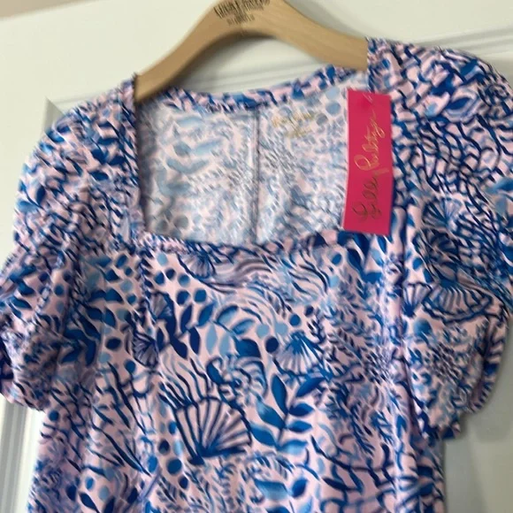 ⭐️NWT!⭐️Lilly Pulitzer Haydn Mini Dress Sz XS w MEASUREMENTS in Calla Lilly Pink - Picture 6 of 15